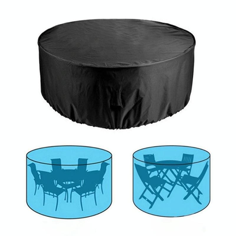 Waterproof Outdoor Furniture Cover For Courtyard Table And Chairs - 148X60Cm-1964932263187714051