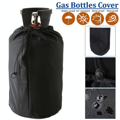 Waterproof Propane Tank Cover - 31X59Cm - Black-1915196896092229636