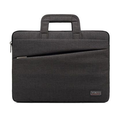 Waterproof Casual Laptop Bag For Business - 14 Inch Dark Gray-1915196687673069568