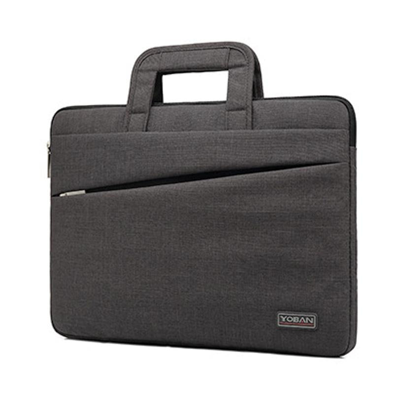 Waterproof Casual Laptop Bag For Business - 14 Inch Dark Gray-1915196687673069569
