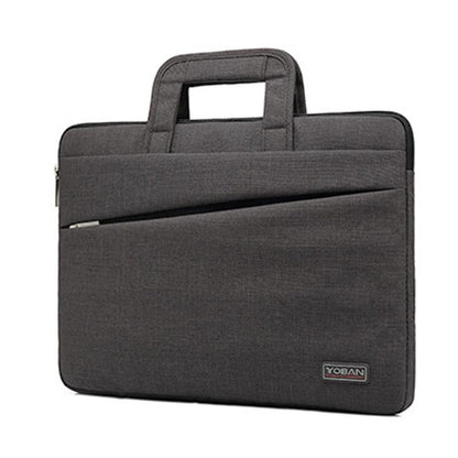 Waterproof Casual Laptop Bag For Business - 14 Inch Dark Gray-1915196687673069569