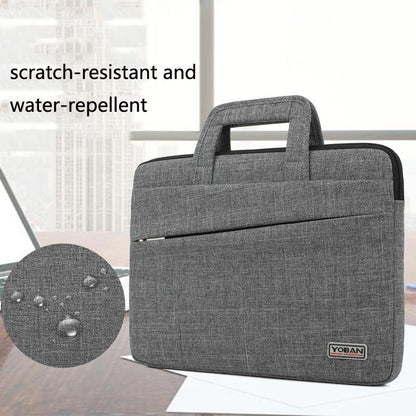 Waterproof Casual Laptop Bag For Business - 14 Inch Dark Gray-1915196687673069573