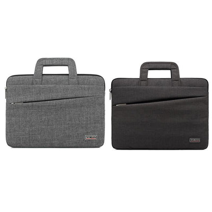 Waterproof Casual Laptop Bag For Business - 14 Inch Dark Gray-1915196687673069574