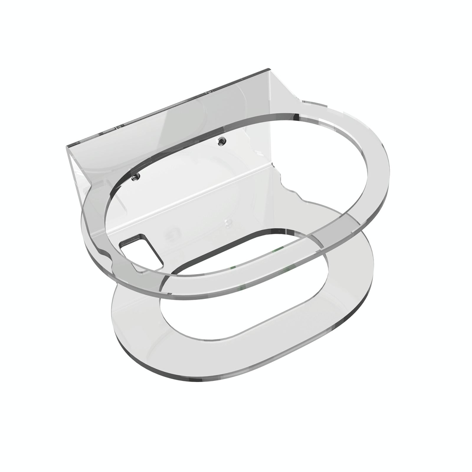 Pair Of Wall Mounts For Google Nest Audio - Clear White-1915196962190266374