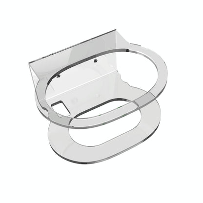 Pair Of Wall Mounts For Google Nest Audio - Clear White-1915196962190266374