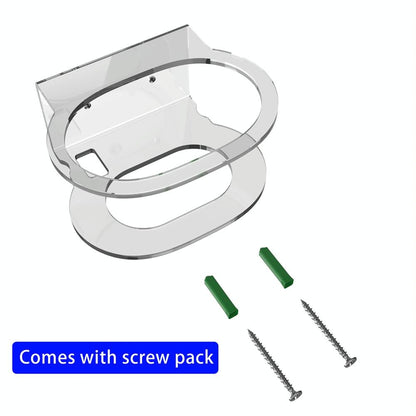 Pair Of Wall Mounts For Google Nest Audio - Clear White-1915196962190266373