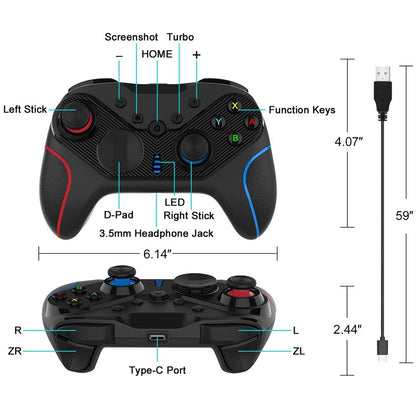 Wireless Multi-Platform Gamepad S818 - Universal Gaming Controller-1915197610877128708