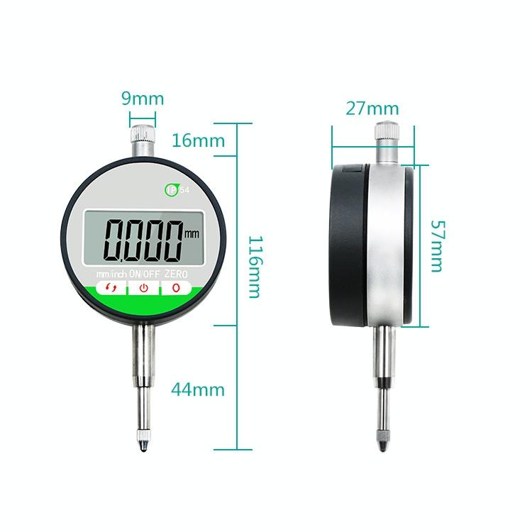 Waterproof Digital Dial Indicator For Stroke Measurement 0-12.7Mm-1915196867940061186