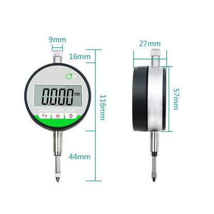 Waterproof Digital Dial Indicator For Stroke Measurement 0-12.7Mm-1915196867940061186