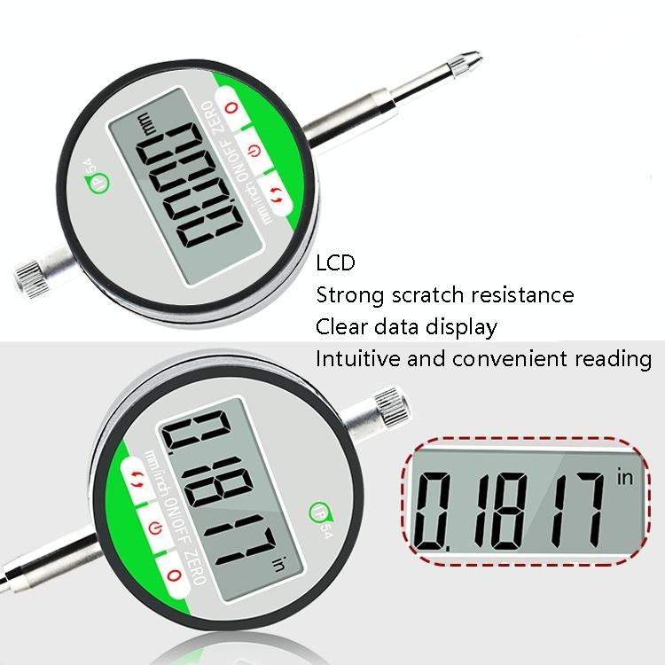 Waterproof Digital Dial Indicator For Stroke Measurement 0-12.7Mm-1915196867940061189