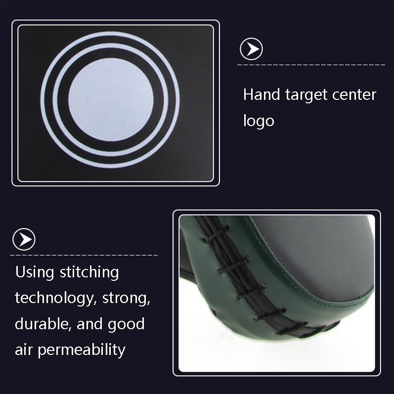 Green Leather Arc Boxer Training Hand Target-1964932230878990339