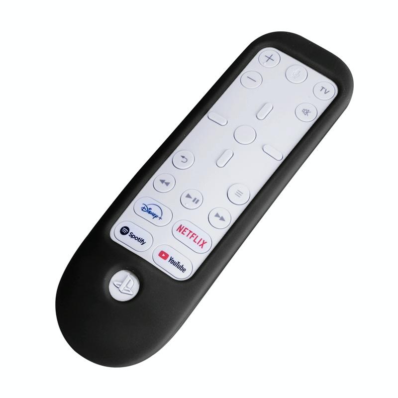 Anti-Slip Silicone Cover For Ps5 Remote - Black-1915196515161346054