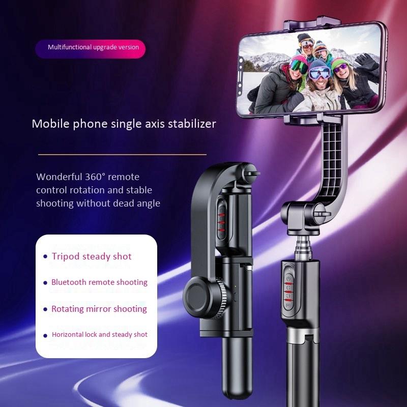 Smart Anti-Shake Selfie Stick With Bluetooth Remote-1915196951264104449