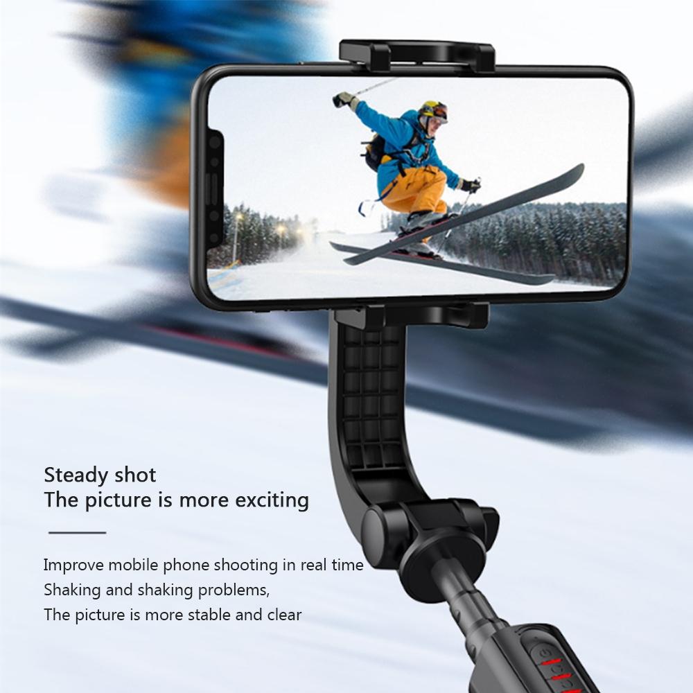 Smart Anti-Shake Selfie Stick With Bluetooth Remote-1915196951264104454