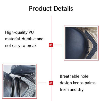 Half Finger Boxing Gloves For Sanda And Free Fighting - Black / Gold-1915196893147828227