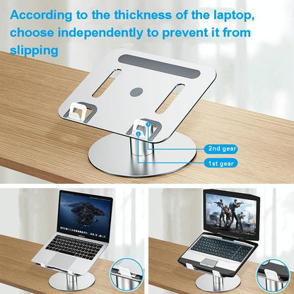 Portable Aluminum Laptop Stand For Better Cooling And Ergonomic Use-1964932299678158853