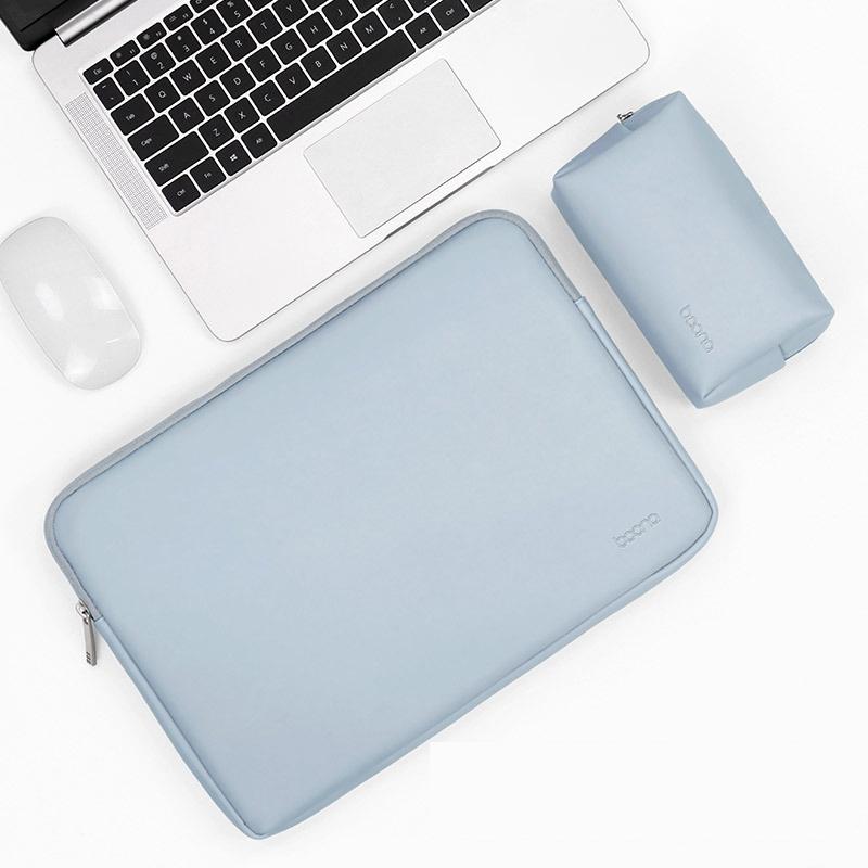 15 / 15.6 Inch Power & Sky Blue Laptop Bag - Pu Leather-1915197065739243520