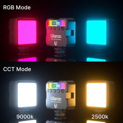 Small Led Video Fill Light For Vlogging And Photography - 6W Rgb Black-1964932207617380356