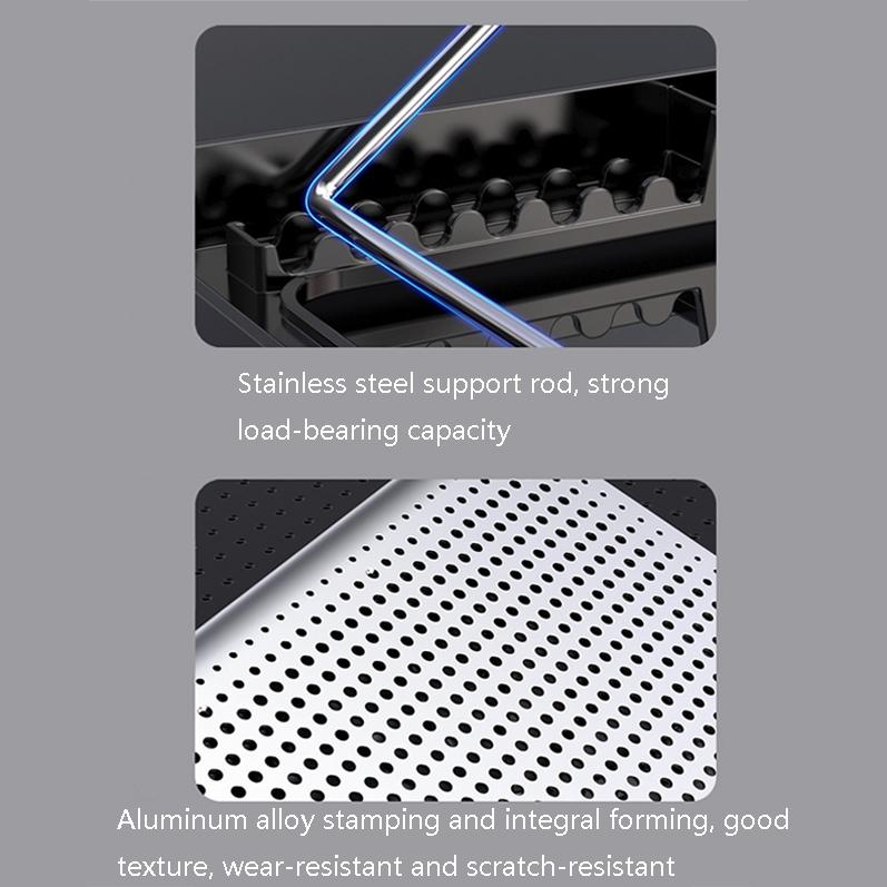 Space Silver Silent Laptop Cooler-1964932314702155781