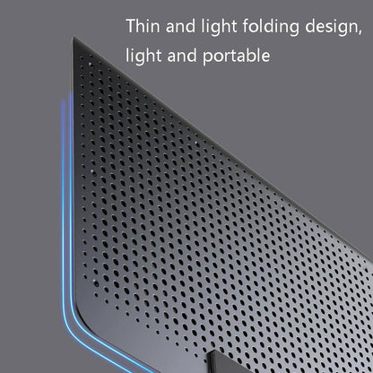 6-Fan Alloy Laptop Cooling Bracket - Silent-1915197805295702019