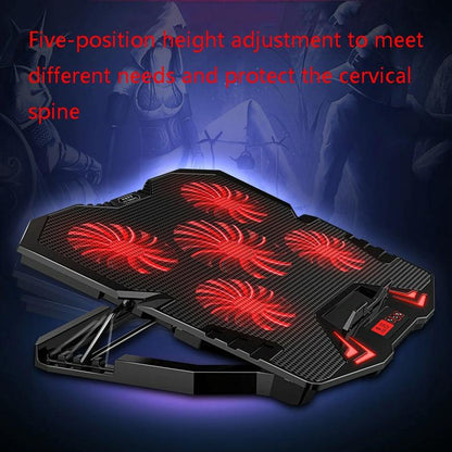 Red Touch Laptop Cooling Bracket - K5-1964932317843689476