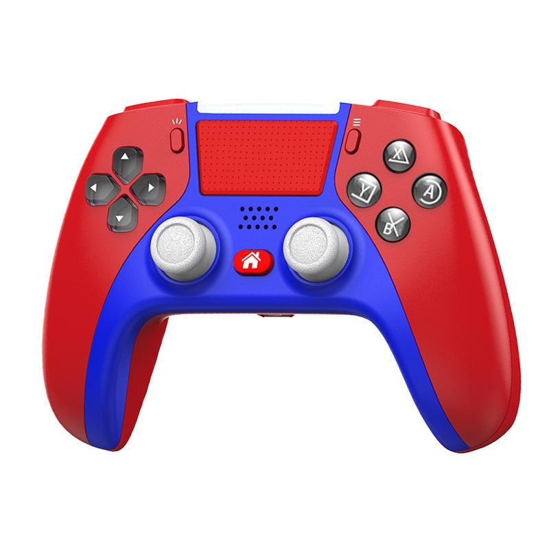 Wireless Dual-Vibration Gamepad For Ps4 With Bluetooth And Six-Axis Control Red-1915197124304310272