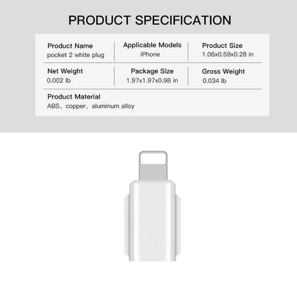 Universal Smartphone Adapter For Dji Pocket - 8 Pin-1964932327893241857