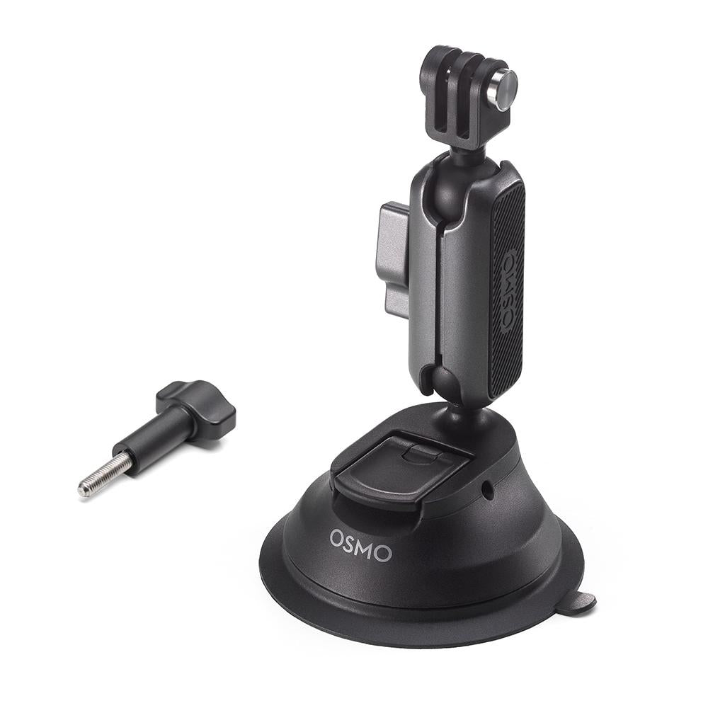 360 Degree Rotating Car Suction Cup Holder For Dji Action 3 - Double Ball Design-1915197684977897474