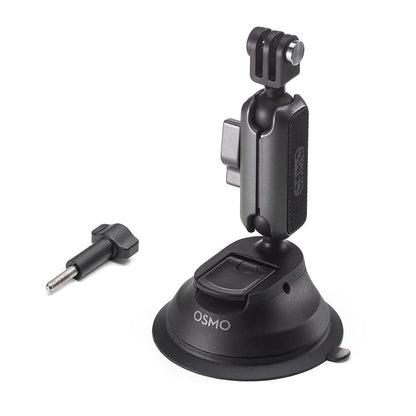 360 Degree Rotating Car Suction Cup Holder For Dji Action 3 - Double Ball Design-1915197684977897474