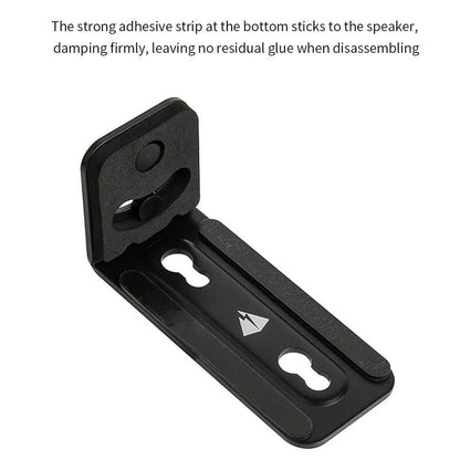 Non-Slip Wall Bracket For Long Strip Speakers - Black-1915196902639538179
