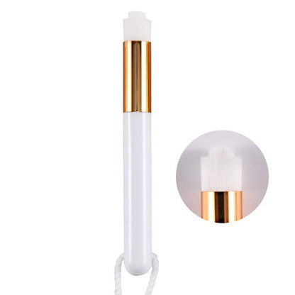 6-Piece Soft Nasal Washing Brush For Blackhead Removal And Deep Cleansing - Protruding Head In White Gold-1915197696080220160