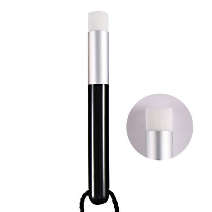 6-Piece Soft Nasal Washing Brush Set For Blackhead Removal And Deep Cleansing - Flat Head Silver-1915198011785482240