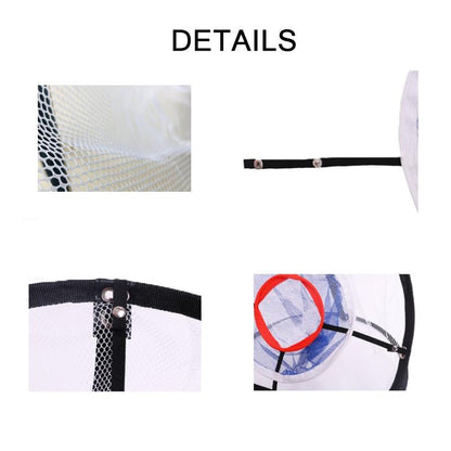 Portable Golf Practice Net - Three-Layer Folding Design-1915197489460416515
