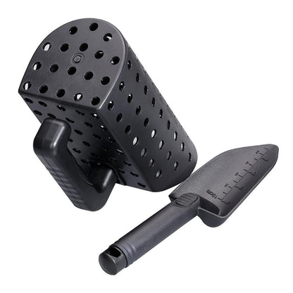 Black Metal Detector Scoop And Shovel Set For Digging-1922443426377371650