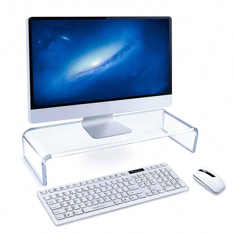Set Of 2 Acrylic Desktop Monitor Stands-1964932299501998080