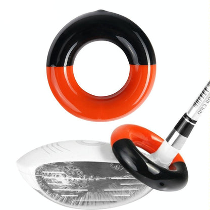 Adjustable Golf Club Head Weighting Device - Black / Red-1964932230711218181