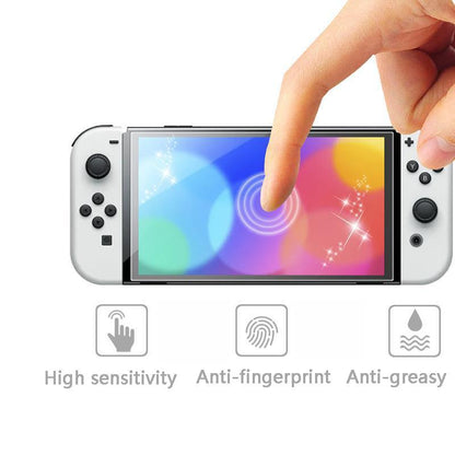 Nintendo Switch Oled Anti-Fingerprint Screen Protector-1915197524227002371