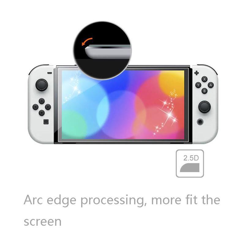 Nintendo Switch Oled Anti-Fingerprint Screen Protector-1915197524227002373