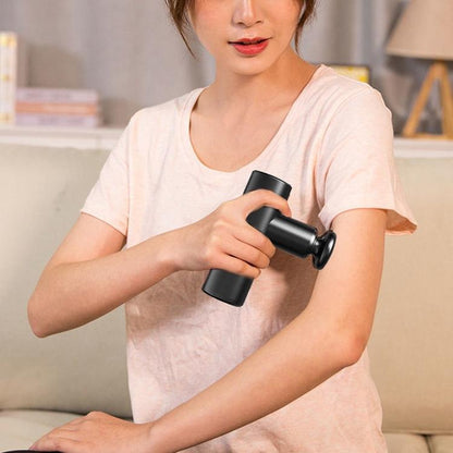 Portable Brushless Muscle Massager - Black-1915196911850229761