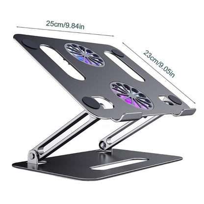 Portable Aluminum Laptop Stand - Foldable-1915198091565338626