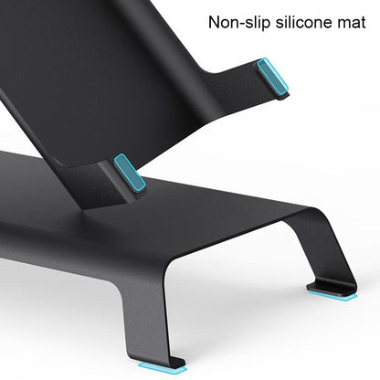 White Monitor Riser Bracket - Space-Saving-1964932167163318275