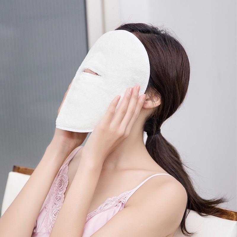 Facial Towel Face Mask - Hot / Cold Compress - Strapless-1915198306783465479