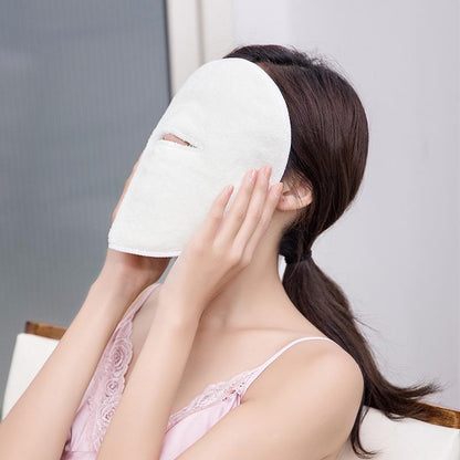 Facial Towel Face Mask - Hot / Cold Compress - Strapless-1915198306783465479
