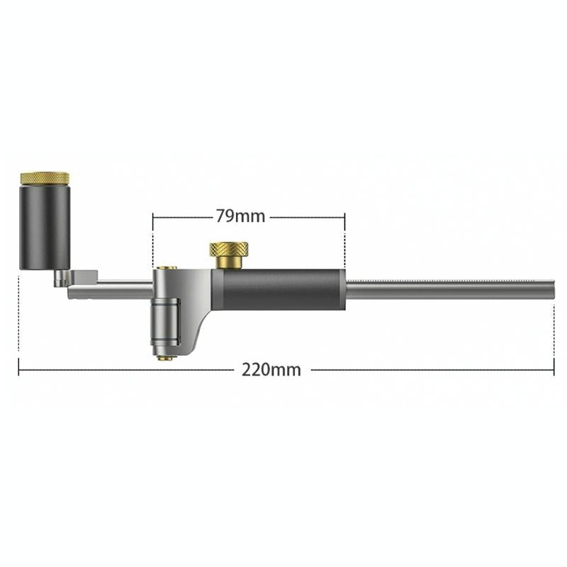 Woodworking Dual-Purpose Straight And Arc Marker-1964932239854800897