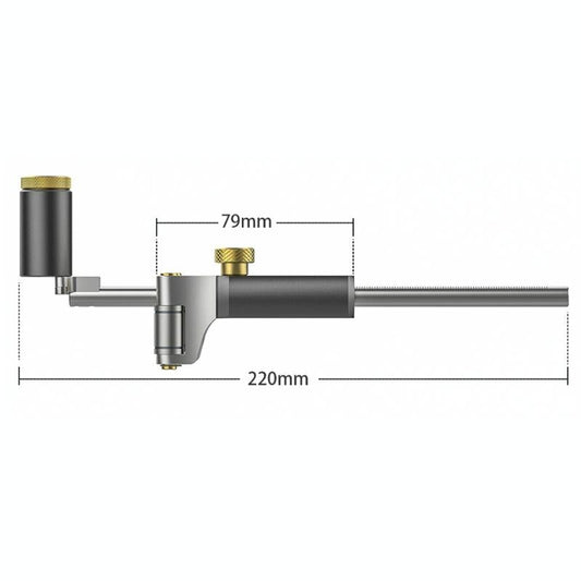 Woodworking Dual-Purpose Straight And Arc Marker-1964932239854800897