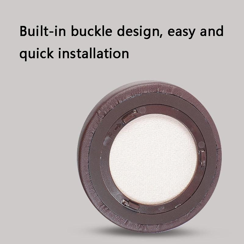 Black Lambskin Headset Earmuffs For Corsair Virtuoso Rgb - 2 Pack-1915197649863184388