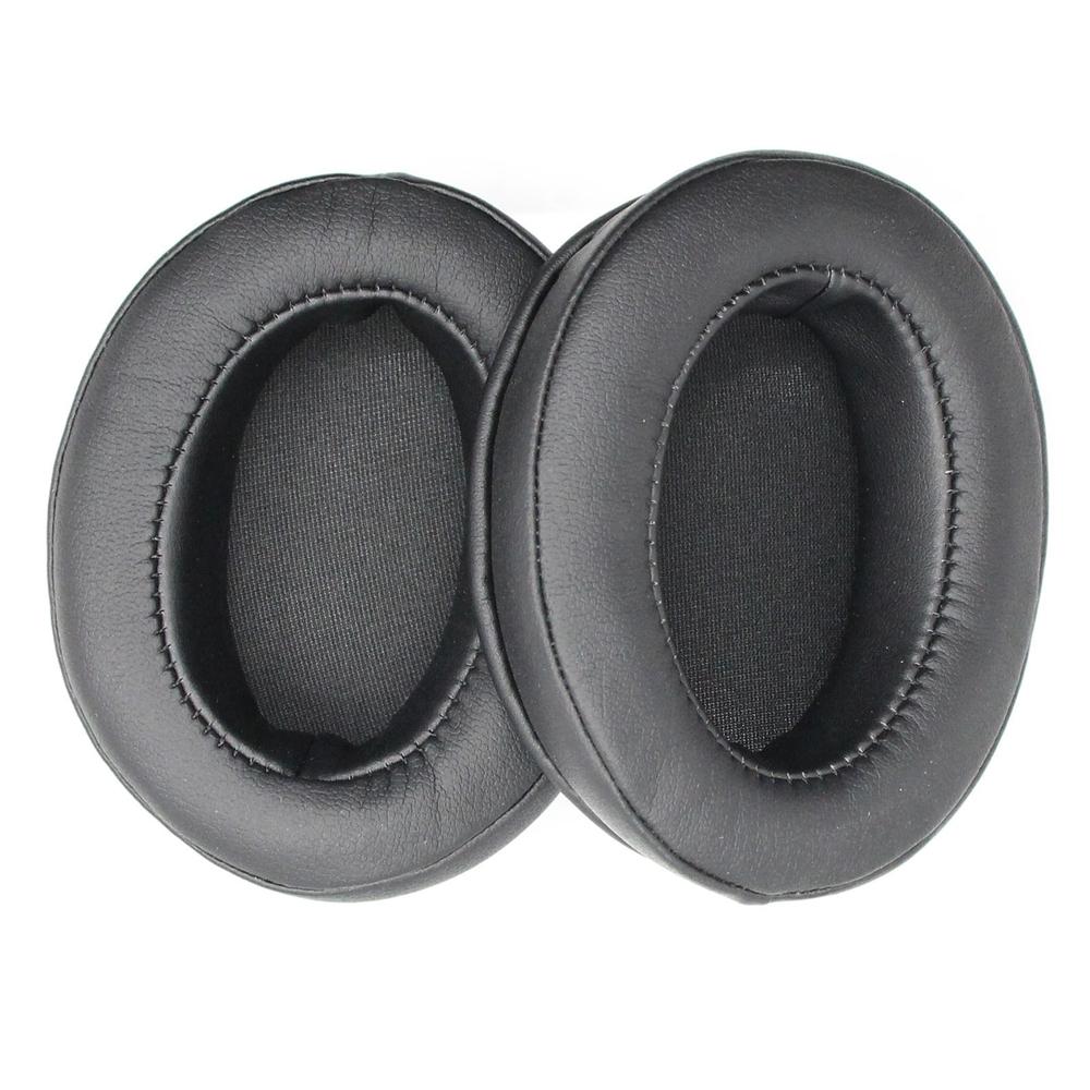 2-Pack Protein Skin Headset Earmuffs For Audio-Technica Ath-Sr30Bt - Black-1964932213036421125