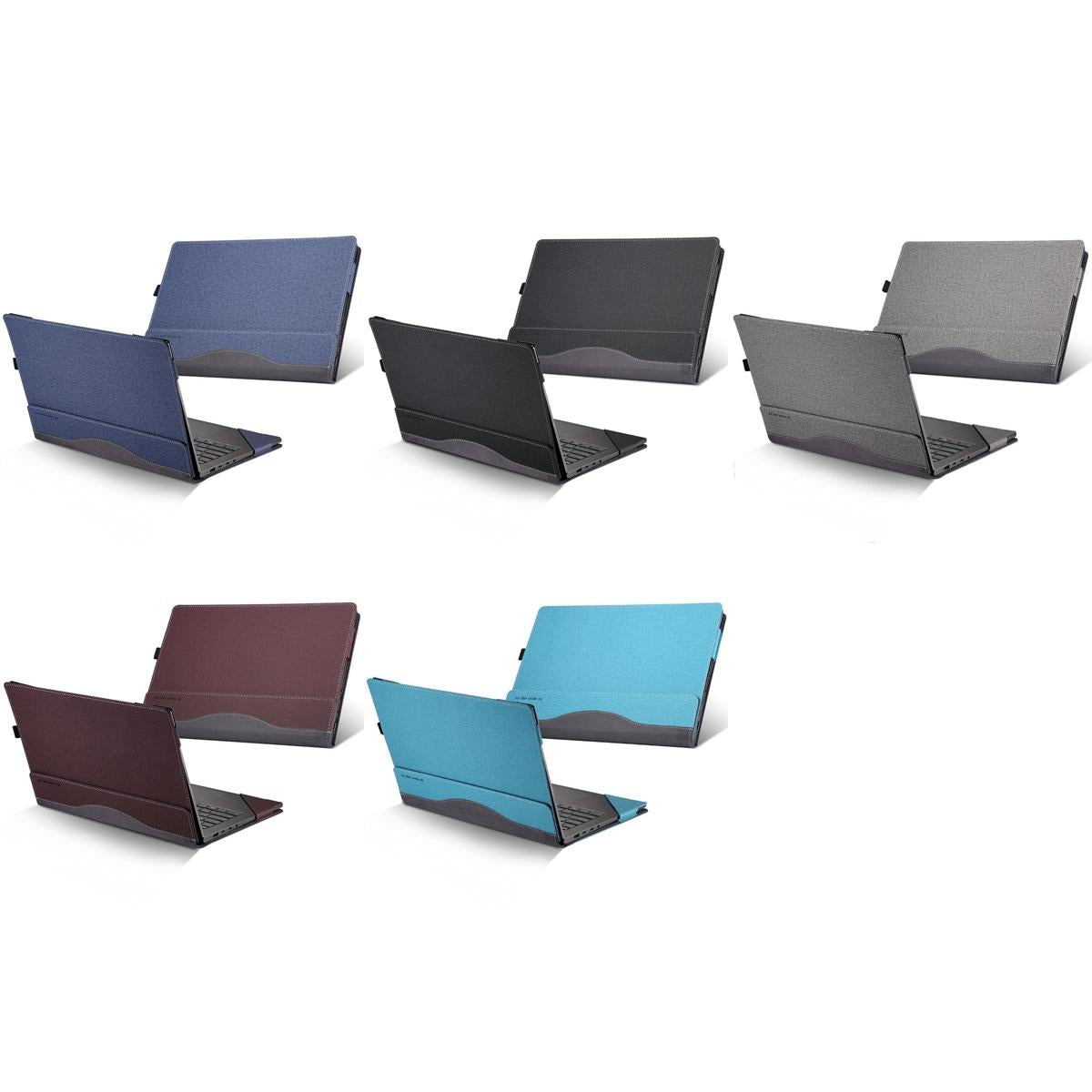 Yoga 5 Pro / 910 Laptop Cover - 13.9 Pu Leather Blue-1915196978061512705