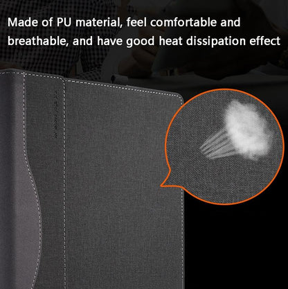 Yoga 5 Pro / 910 Laptop Cover - 13.9 Pu Leather Blue-1915196978061512707