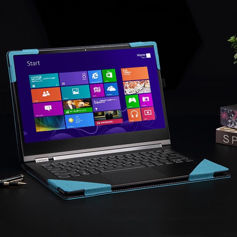 Yoga 5 Pro / 910 Laptop Cover - 13.9 Pu Leather Blue-1915196978061512710